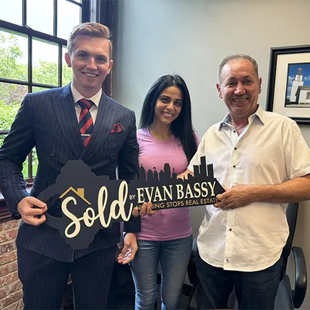 Evan Bassy's real estate clients that sold their home